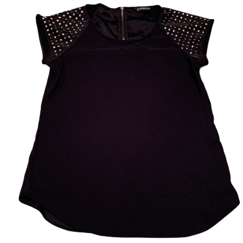 Beautiful Express Blouse with Gold Studs